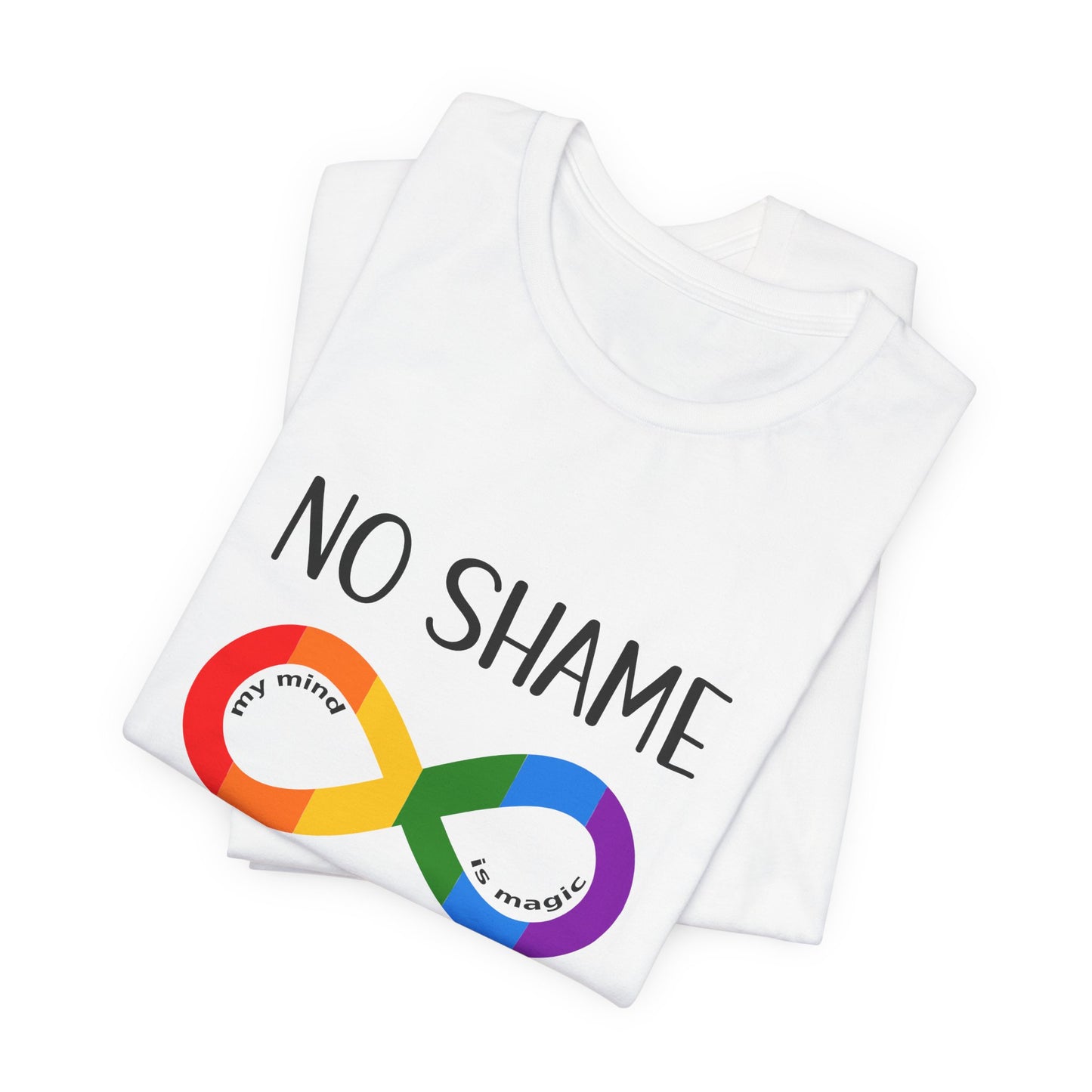 No Shame in Stimming T-Shirt – Show support 4 neurodiversity & self-expression