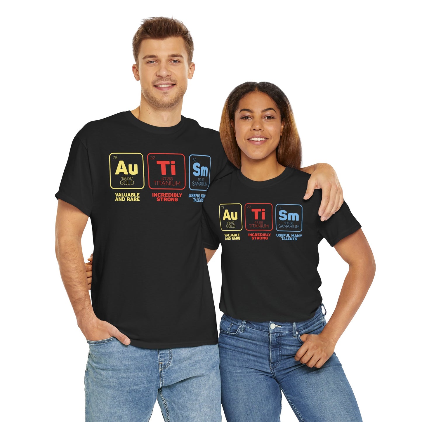 AUTISM AWARENESS Unisex Heavy Cotton Tee