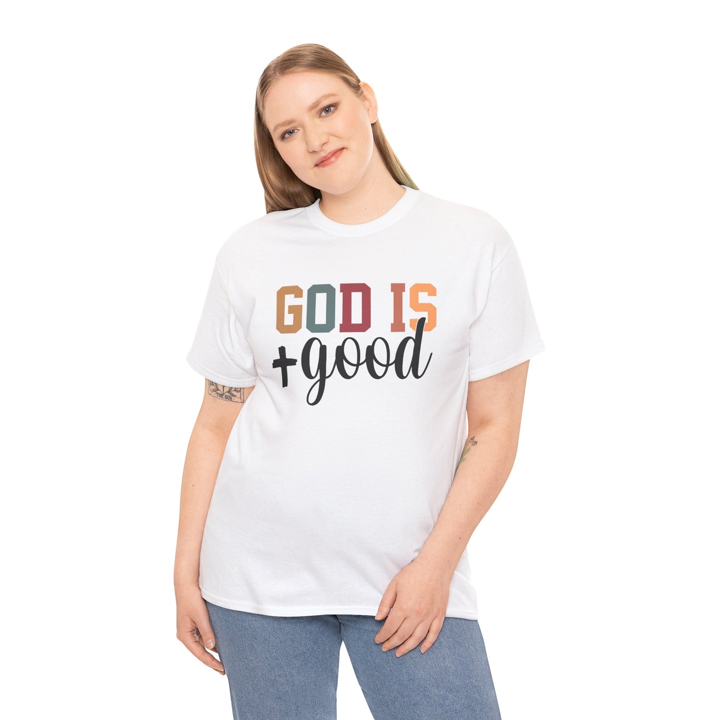 God is GOOD Unisex Heavy Cotton Tee