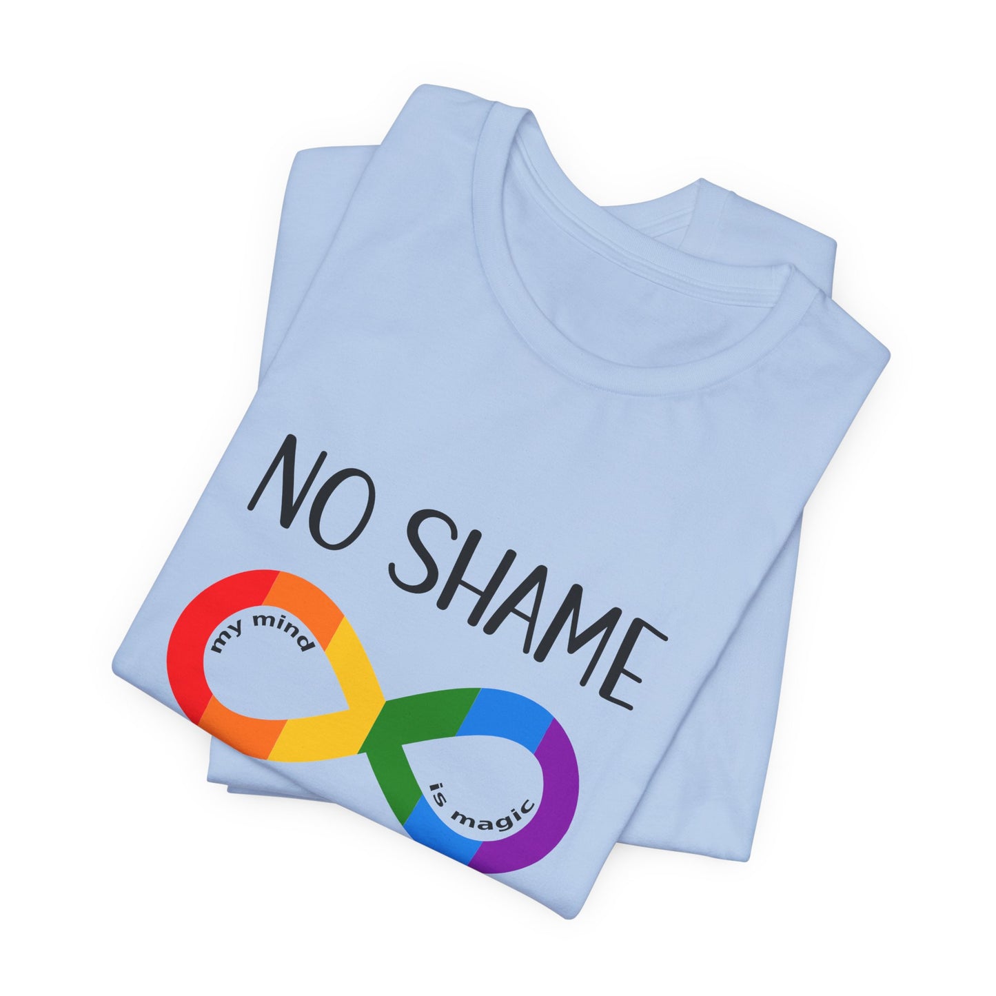 No Shame in Stimming T-Shirt – Show support 4 neurodiversity & self-expression