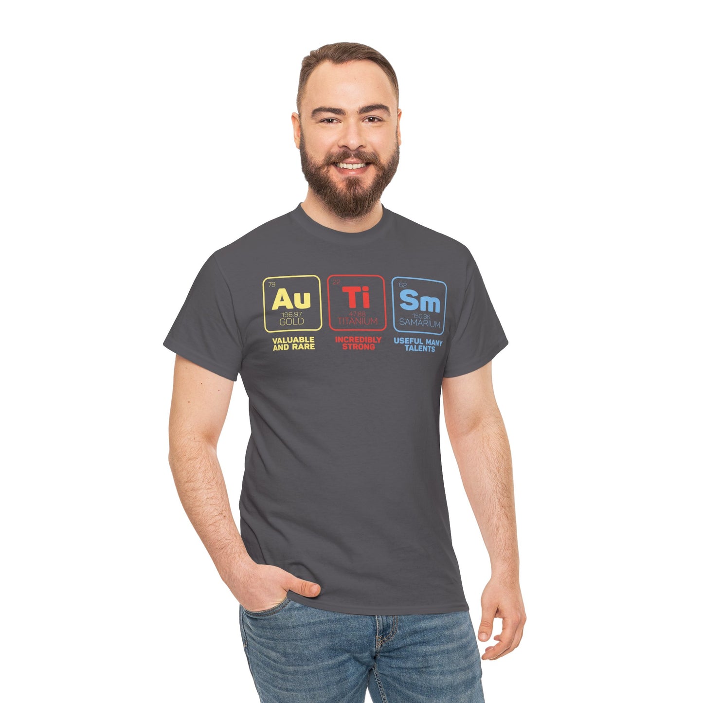 AUTISM AWARENESS Unisex Heavy Cotton Tee