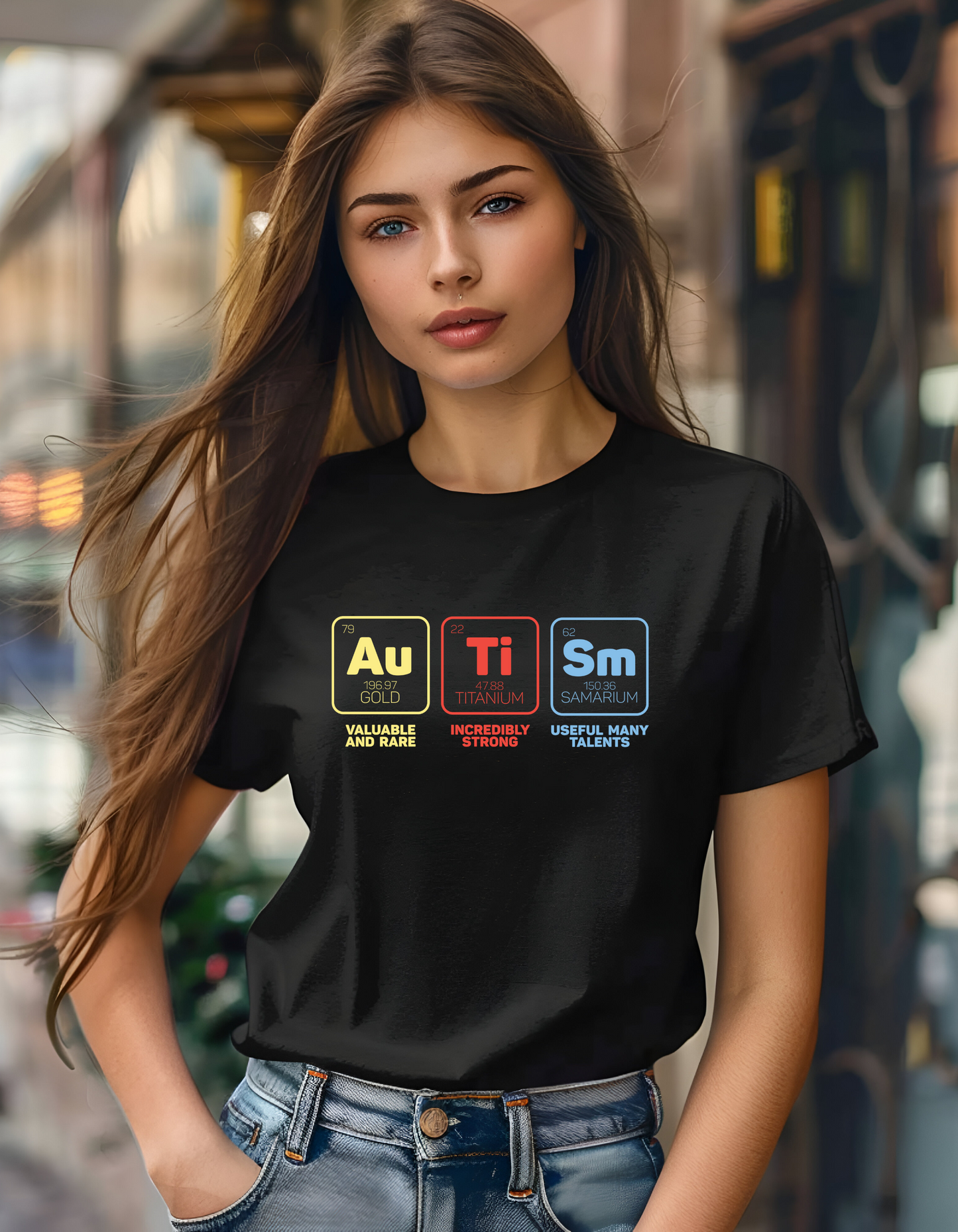 AUTISM AWARENESS Unisex Heavy Cotton Tee