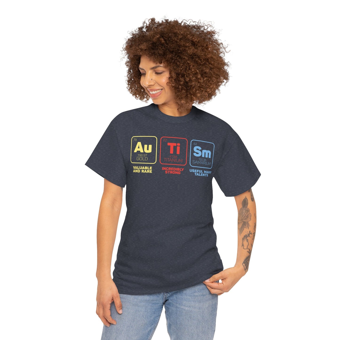 AUTISM AWARENESS Unisex Heavy Cotton Tee